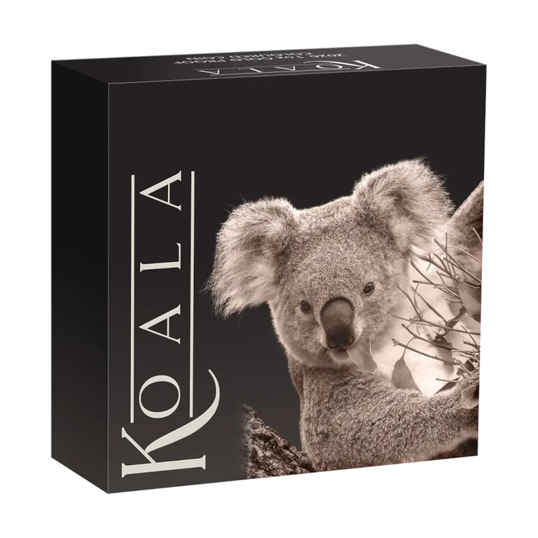 Box of Gold Koala 1 oz PF - colored 2026