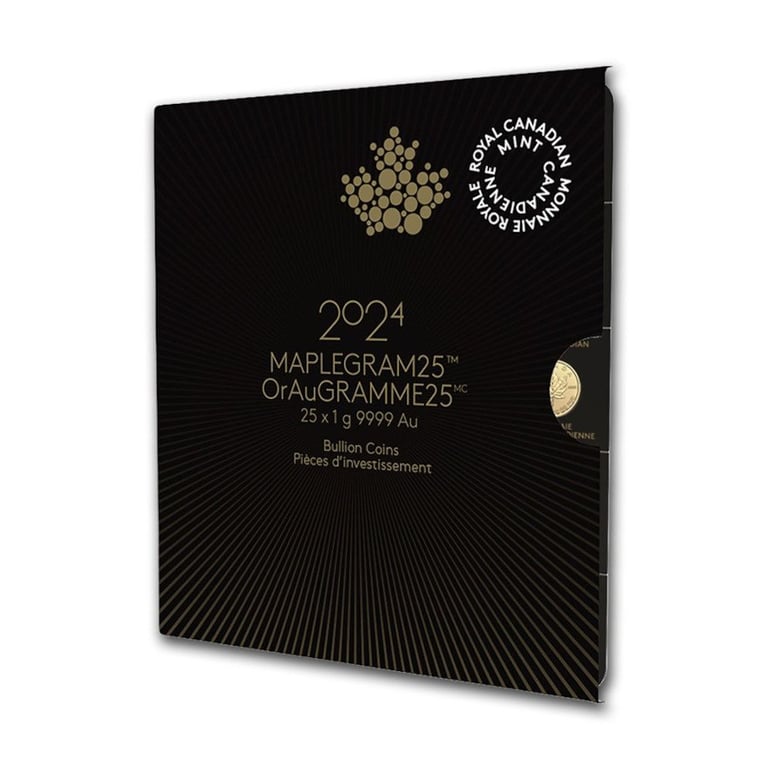 Gold Maple Leaf 25 x 1 g - 2024