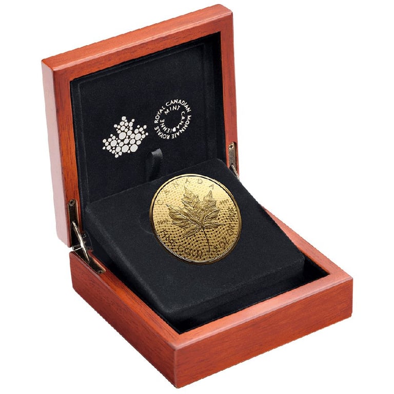 Gold Maple Leaf - 40. Jubiläum - 2 oz RP - 2019 in the original coin case