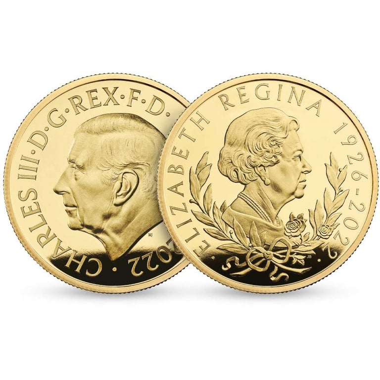 Gold Her Majesty Queen Elizabeth II 1 oz PF - The Royal Mint
