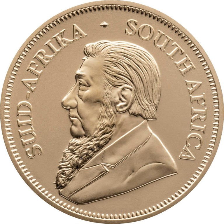 Front of the Gold Krugerrand 1 oz - 2024
