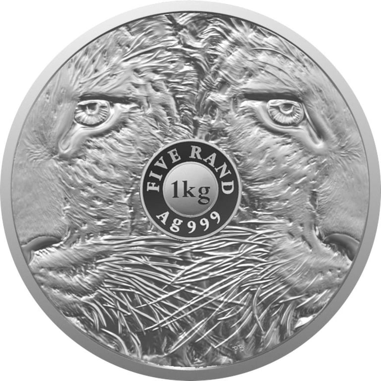 Back of the Silver Leopard 1000 g - Big Five Series II - 2023