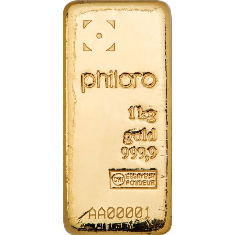 Gold bar 1000 g philoro