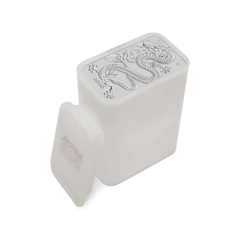Tube of Silver Dragon Rectangle 1 oz - 2026