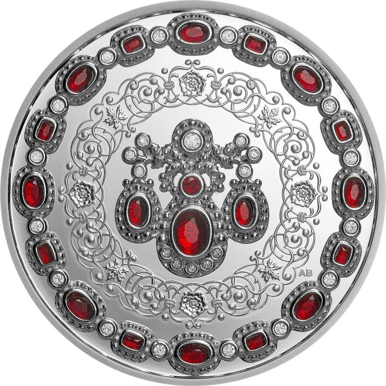 Front of Silver Crown Jewels 1 oz Proof - 2026