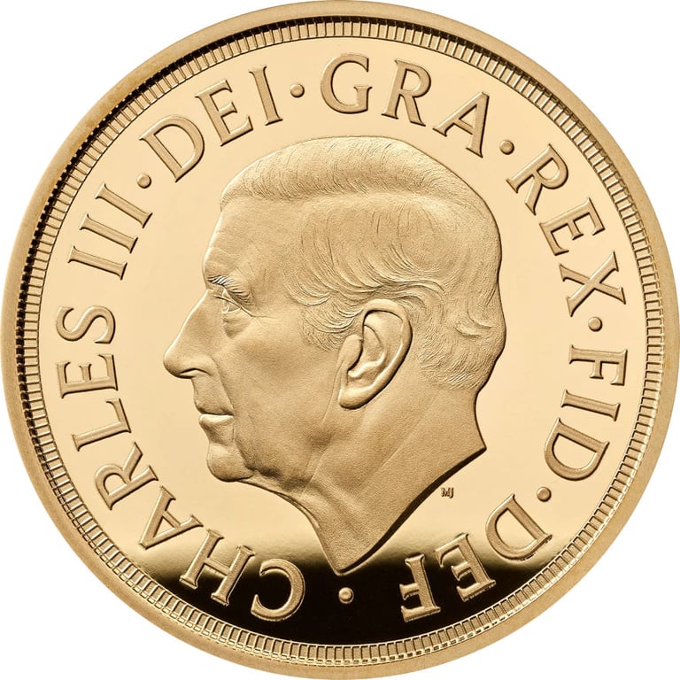 Back of Gold Sovereign PF - 2027