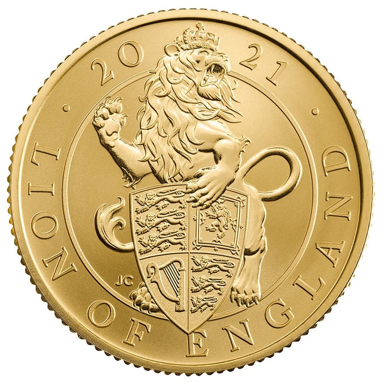 Front of the Gold The Queen's Beasts RP 