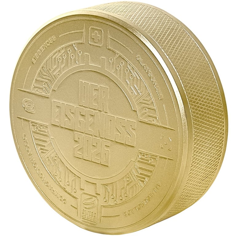 Side view of the Eisgenoss Gold Edition