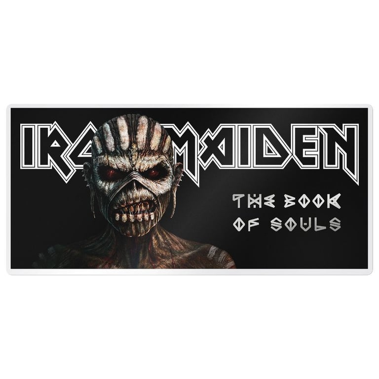 Front of the Silver Iron Maiden - The Book of Souls 5 g