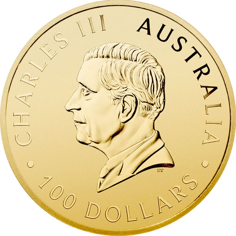 Back of Gold Emu 1 oz - 2026