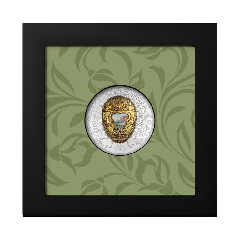 Silver Fabergé - Peter the Great 2 oz Proof - High Relief 2026 in original coin case