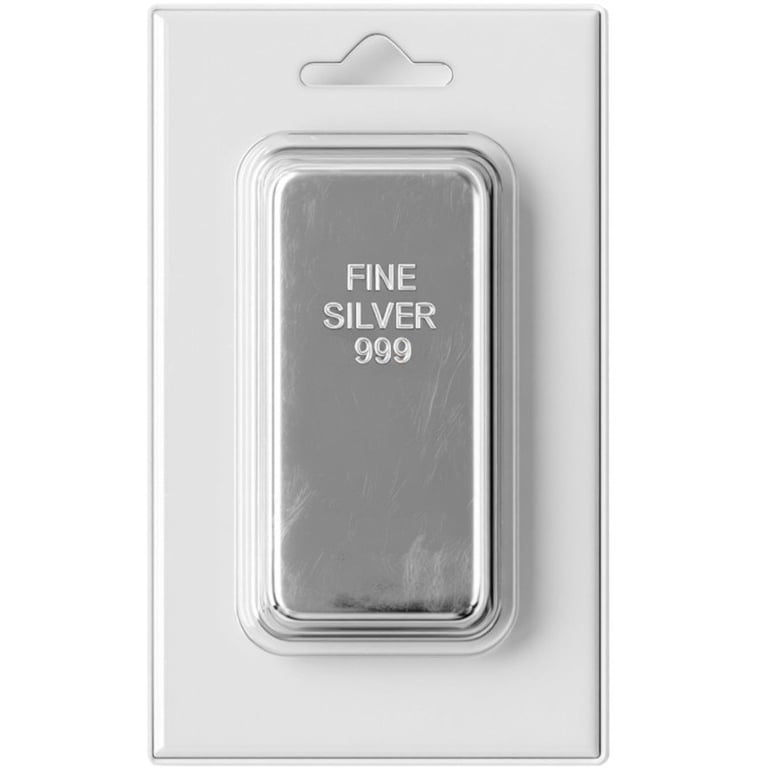 Front of silver bar 10 g - lbma
