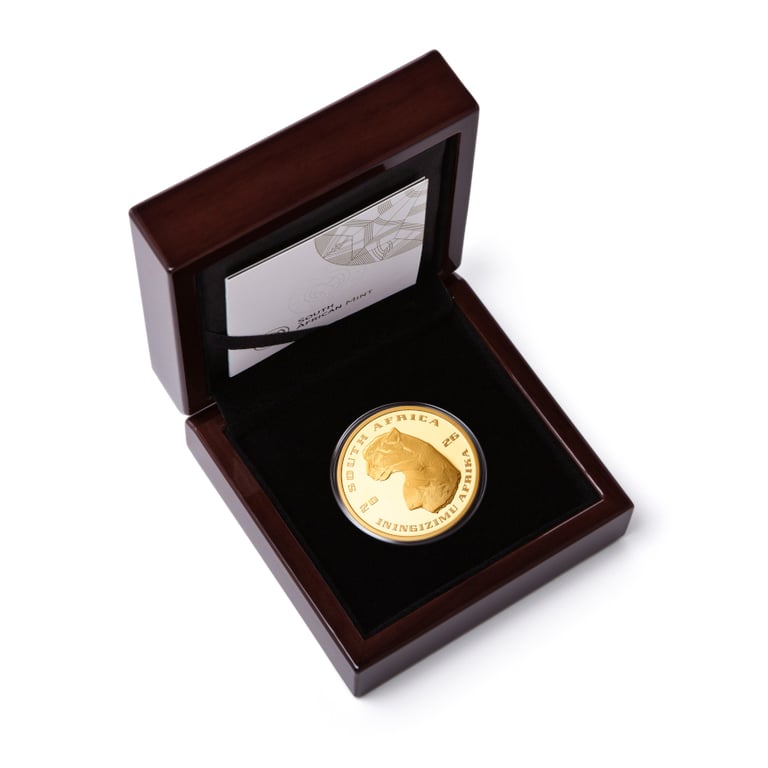 Coin Case of Gold Cheetah 2 oz Proof - The African Range - High Relief 2026
