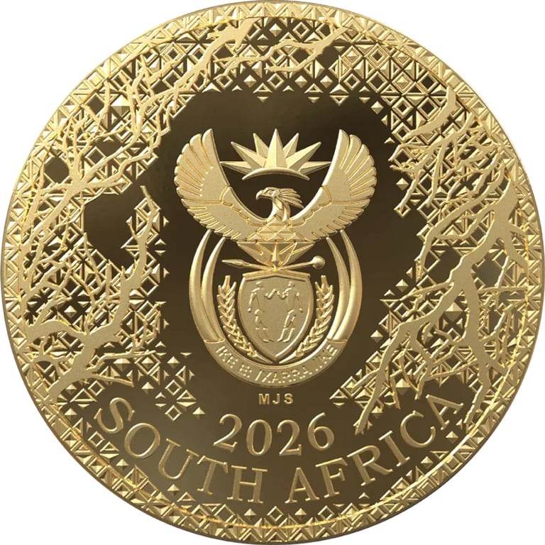 Back of Gold The Odyssey - Martial Eagle 1 oz Proof - 2026