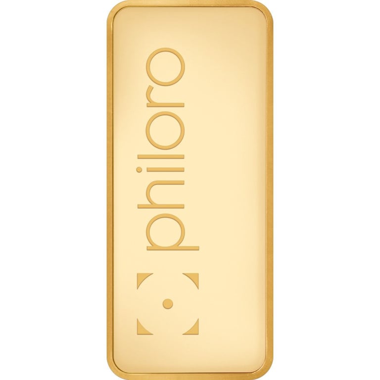 Back of the Gold bar 500 g - philoro