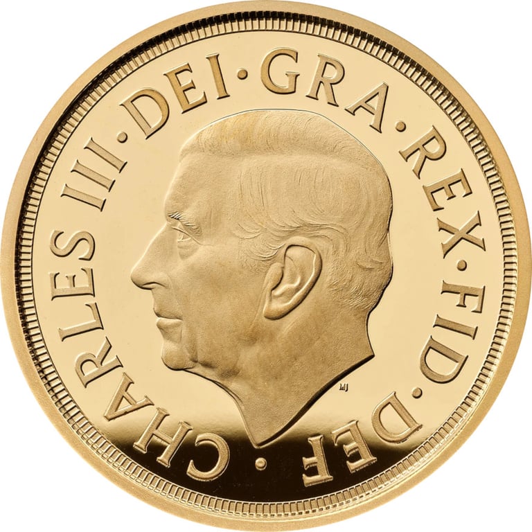 Back of Gold Half-Sovereign PF - 2027