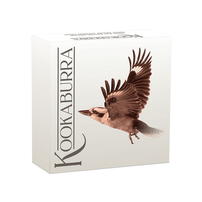 Box of Silver Kookaburra 2 oz PF - High Relief 2026