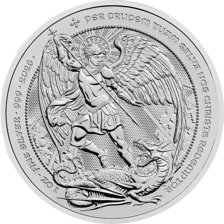 Front of Silver The Angel 1 oz - 2026