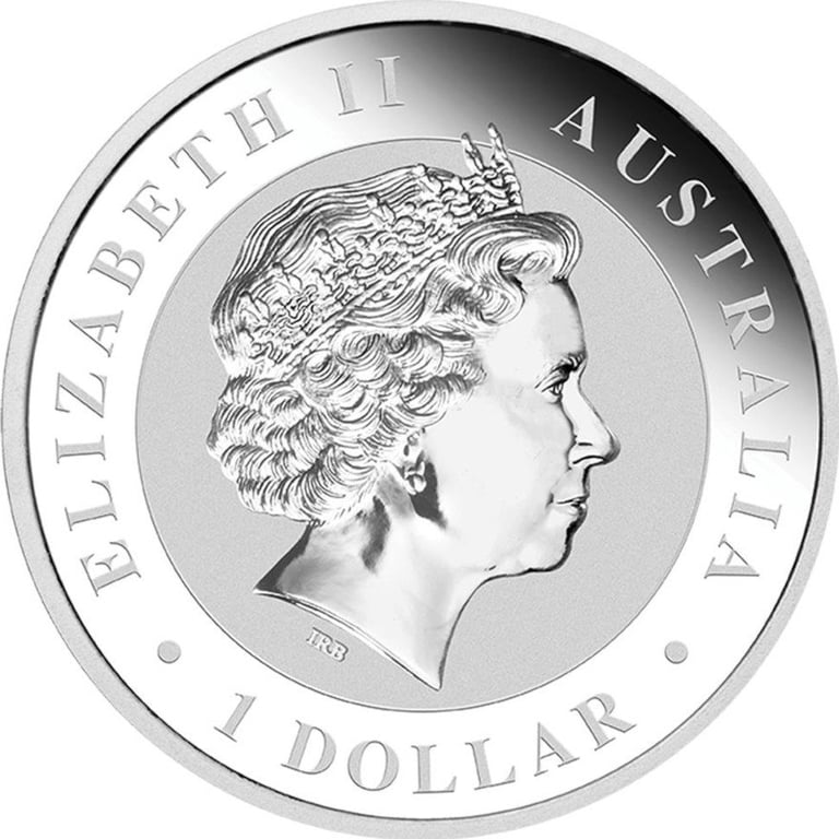 Back of the Silver Koala 1 oz