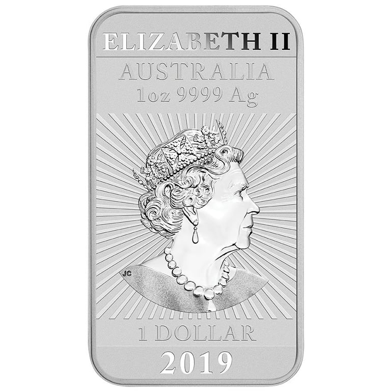 Back of the Silver Dragon Rectangle 1 oz - various years