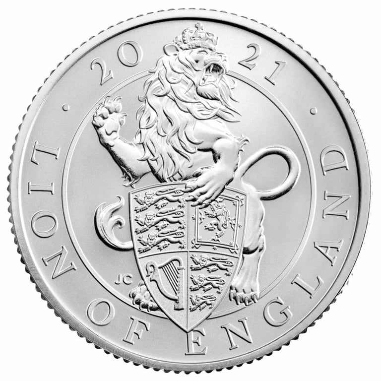 Silver The Queen's Beasts RP - 2021