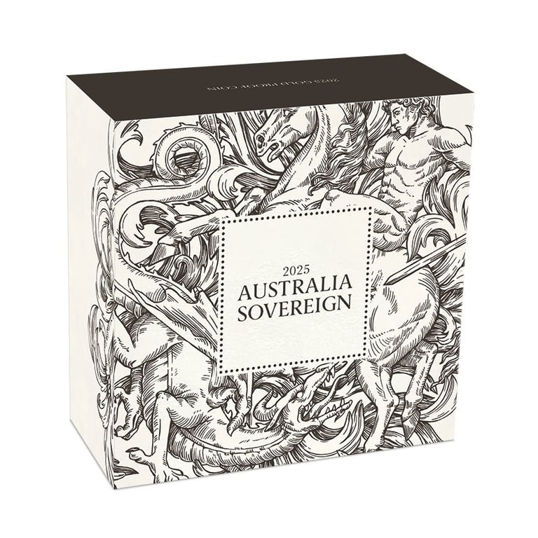 Gold Sovereignt Proof - Perth Mint 2025 in the original box