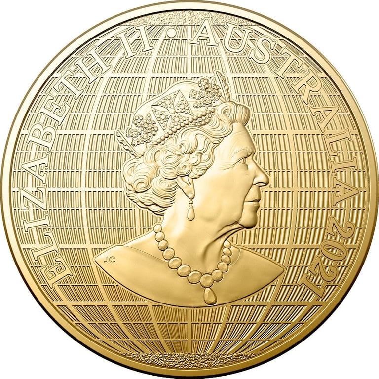 Back of the Gold Beneath the Southern Skies 1 oz - 2021