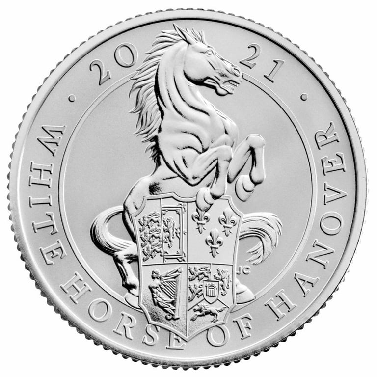 Silver The Queen's Beasts RP - 2021