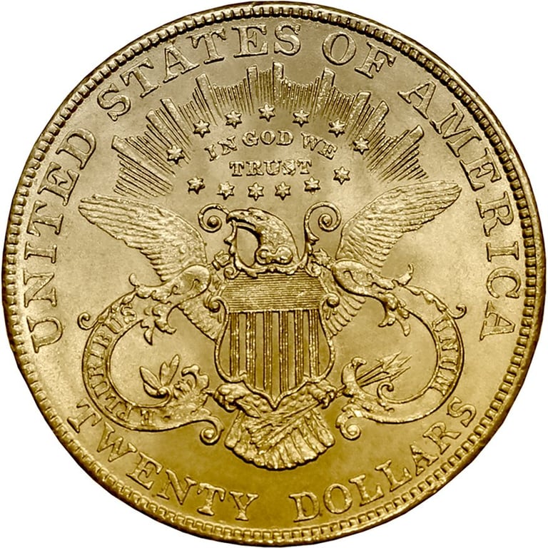 Front of the Gold Double Eagle