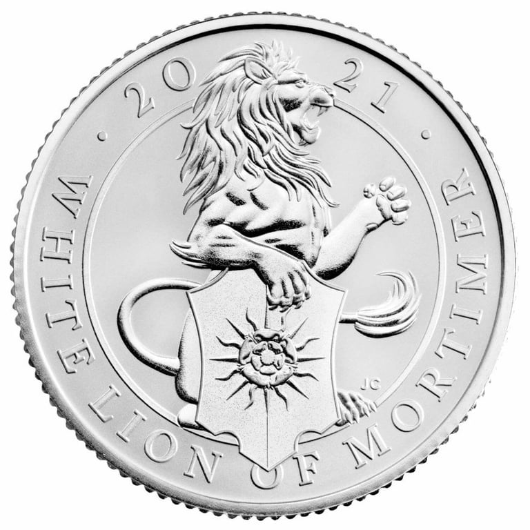 Silver The Queen's Beasts RP - 2021