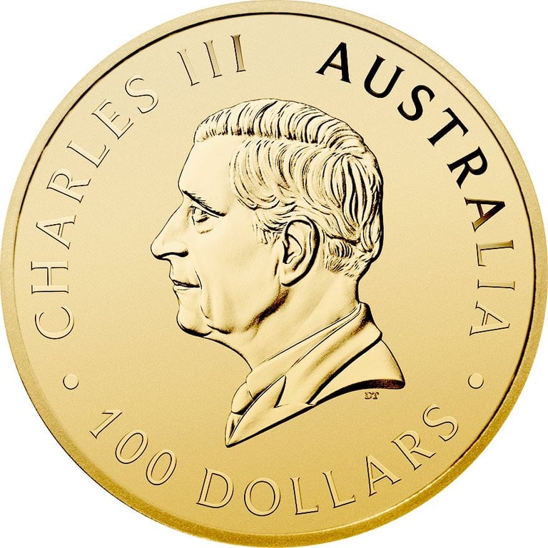 Back of the Gold 125th Anniversary 1 oz - Perth Mint 2024