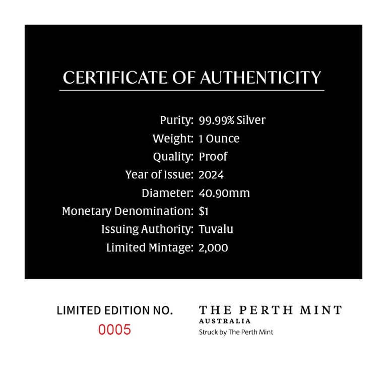 Certificate of authenticity