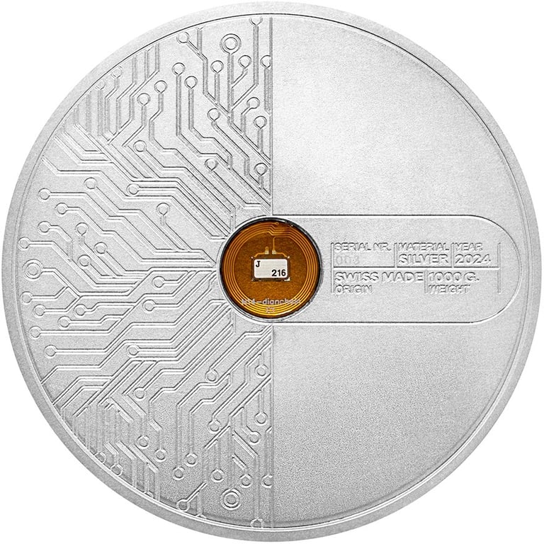 Back of the Eisgenoss Silver Edition