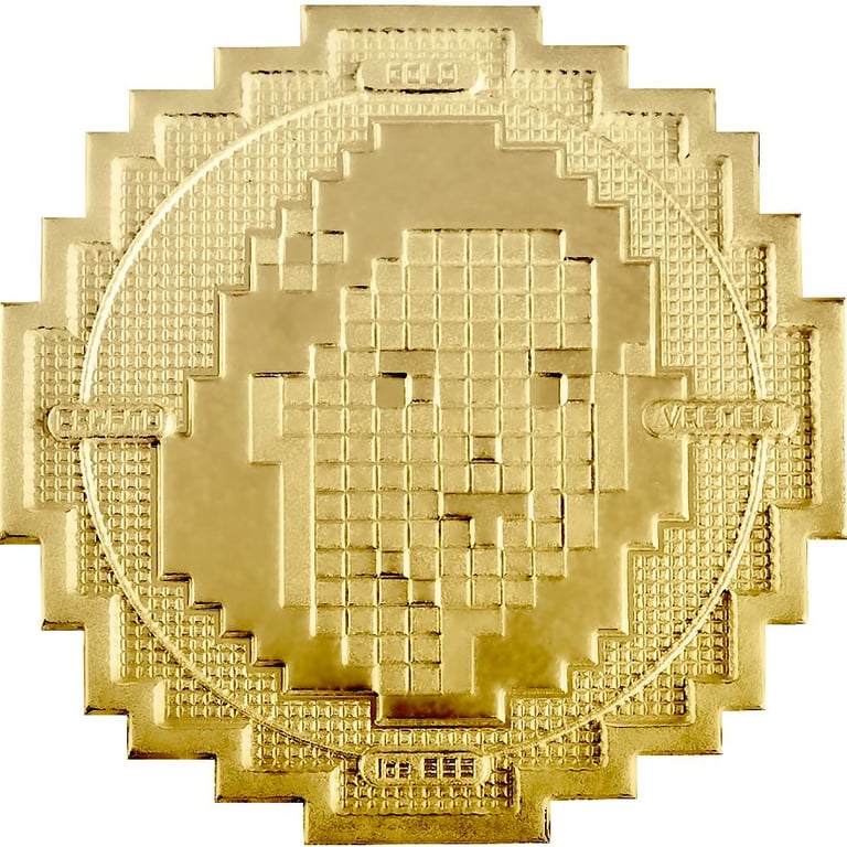 Front of the Gold Crypto Vreneli - 1 oz - 2023