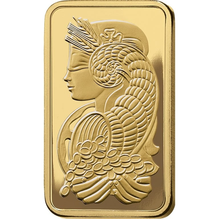 Gold bar 2.5 g ""Fortuna"" - PAMP