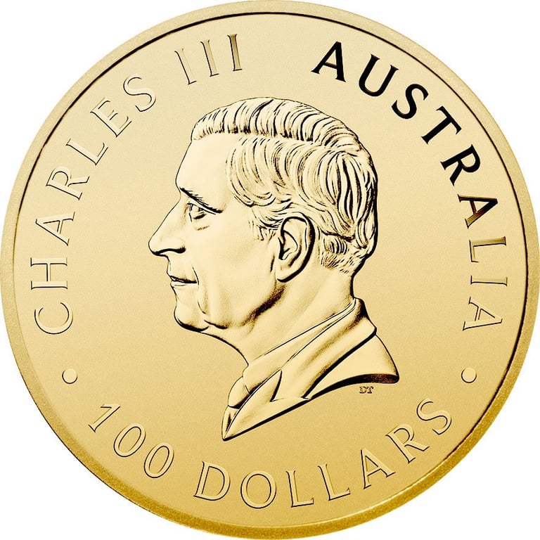 Back of the Gold Swan 1 oz - 2024