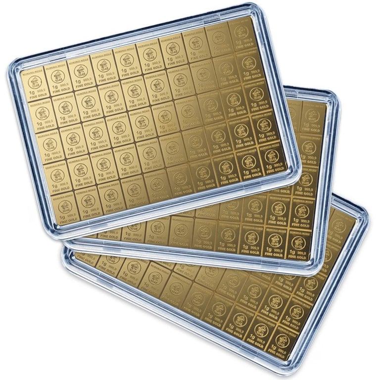 Gold CombiBar® 50 x 1 g 