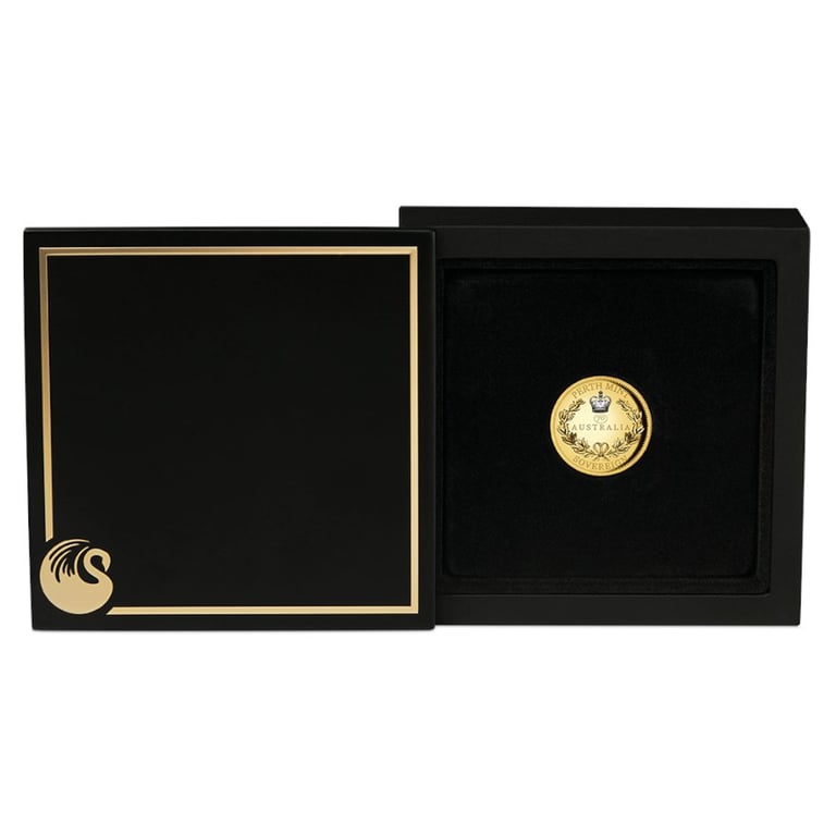 Gold Double Sovereign - 70th Platinum Anniversary - PF - High Relief 2022 in the original coin case