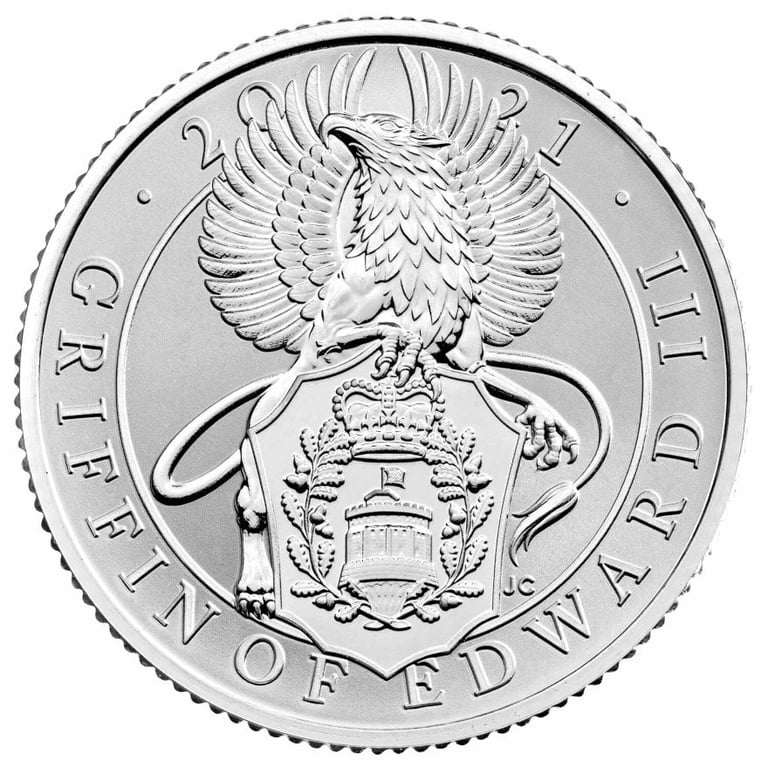 Silver The Queen's Beasts RP - 2021
