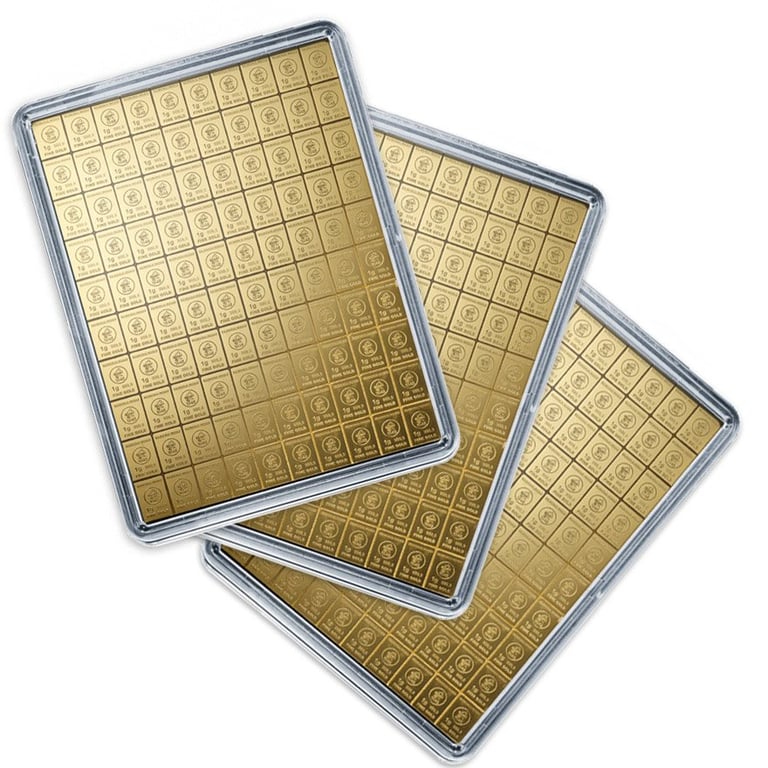 Front of the Gold CombiBar®  100 x 1 g