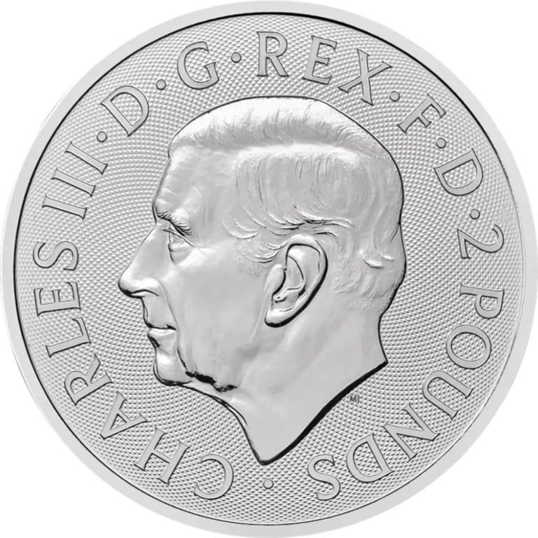 Back of Silver The Angel 1 oz - 2026