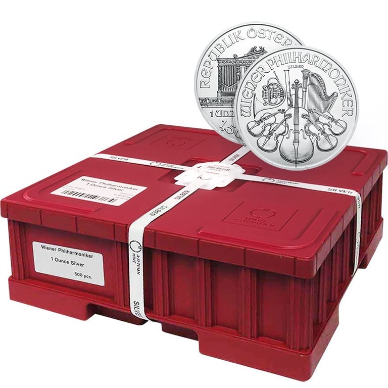 Silver Philharmonic 1 oz - Masterbox (500 pieces)