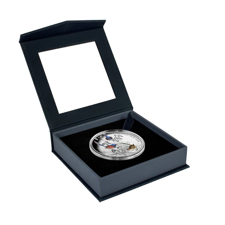 Coin case of Silver Fairy-Wren 1 oz Proof - 2026
