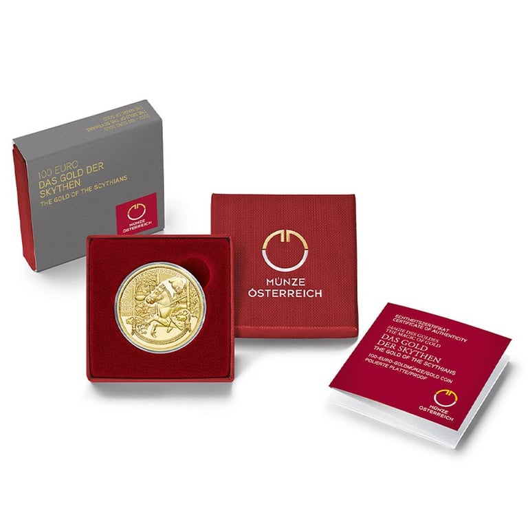 Gold Magic of Gold 1/2 oz PF - The Gold of the Scythians in the original coin case