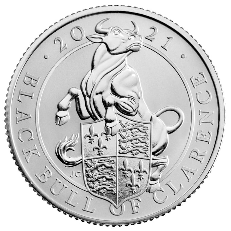 Silver The Queen's Beasts RP - 2021