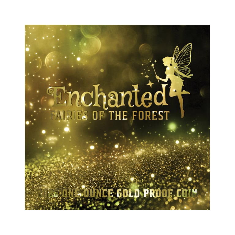 COA of Gold Forest Fairies 1 oz Proof – 2026