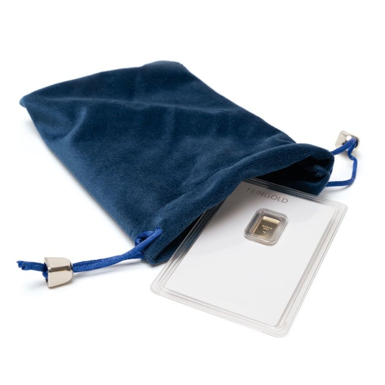 Suede coin purse