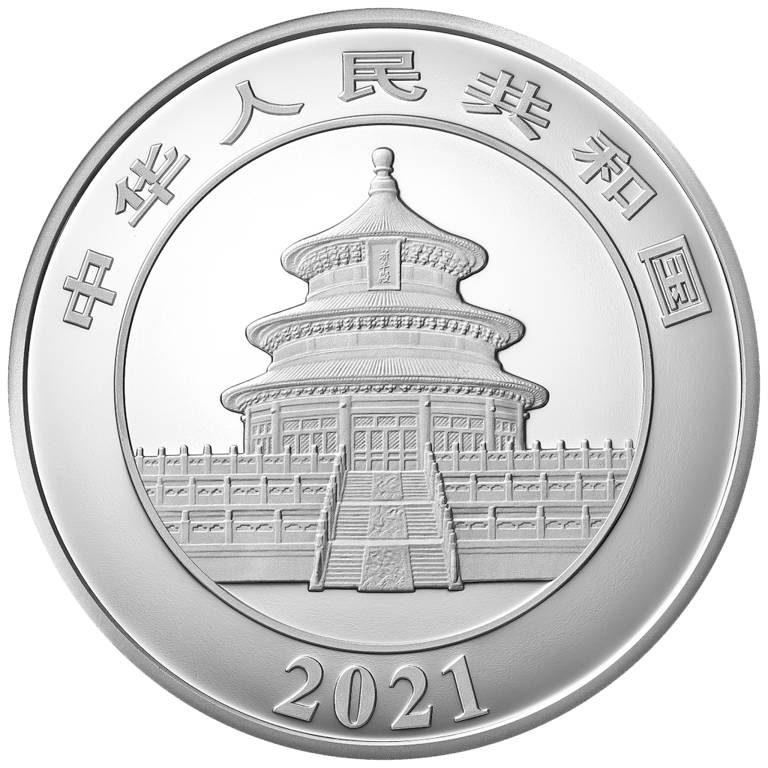 Back of the Silver Panda 150 g PF - 2021