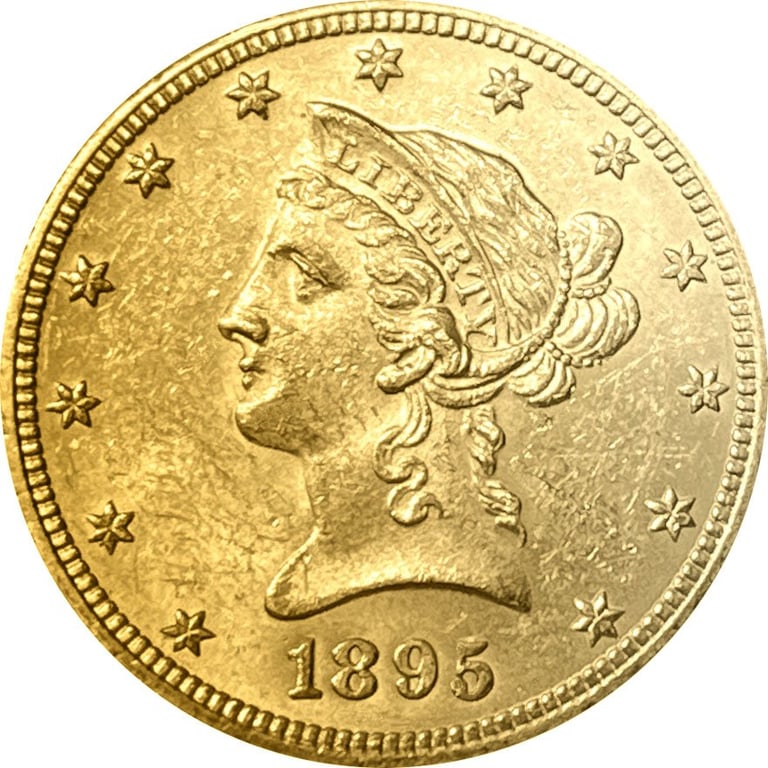 Back of the Liberty Head 10 Dollars - various years
