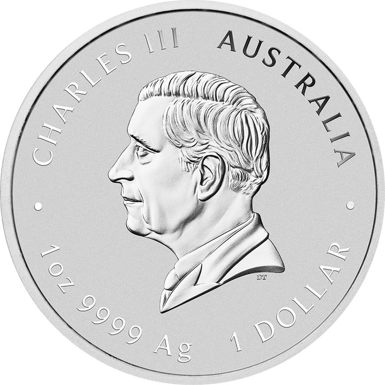 Back of Silver Lunar III 1 oz - Goat 2027